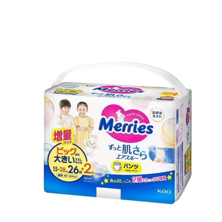 Bỉm Merries Cộng Miếng Nội Địa Nhật Bản Full Size