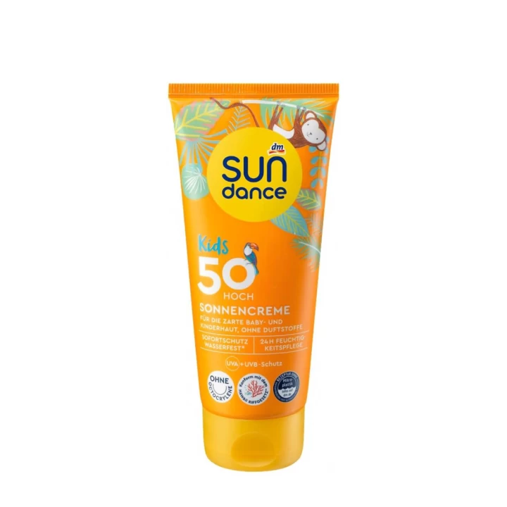 Kem Chống Nắng Cho Bé Từ 2 Tuổi Cien Sun Kids SPF50+ Hàng Đức Tuýp 100ML