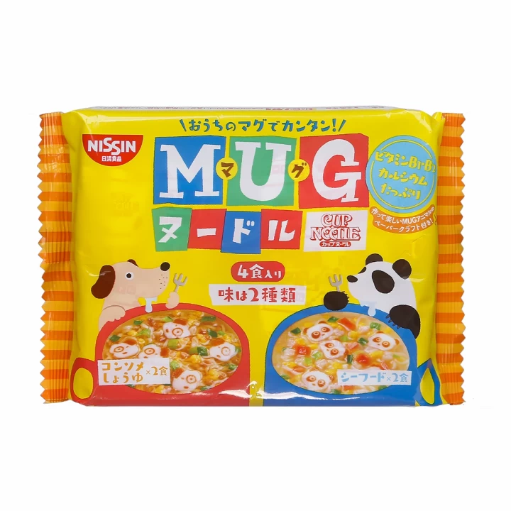 Mì Mug Nissin Mì Ăn Liền Cho Bé Nhật Bản 96G