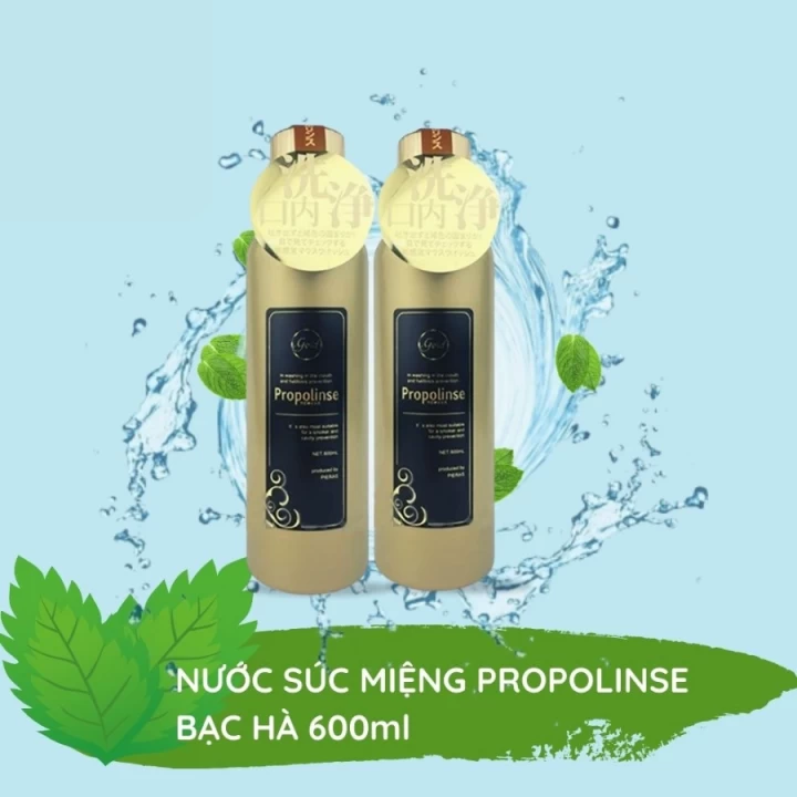 Nước Súc Miệng Propolinse Nhật Bản 600ML