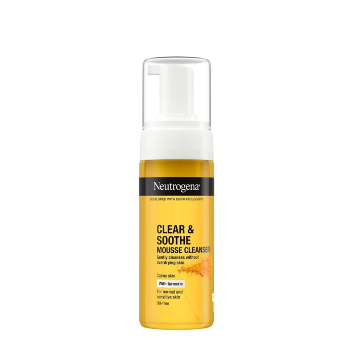 Sữa Rửa Mặt Nghệ Neutrogena Curcuma Clear Hàng Đức Chai 150ML