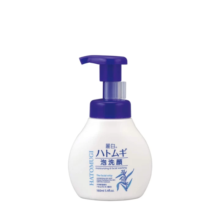 Sữa Rửa Mặt Tạo Bọt Dưỡng Ẩm Sáng Da Hatomugi 160ML