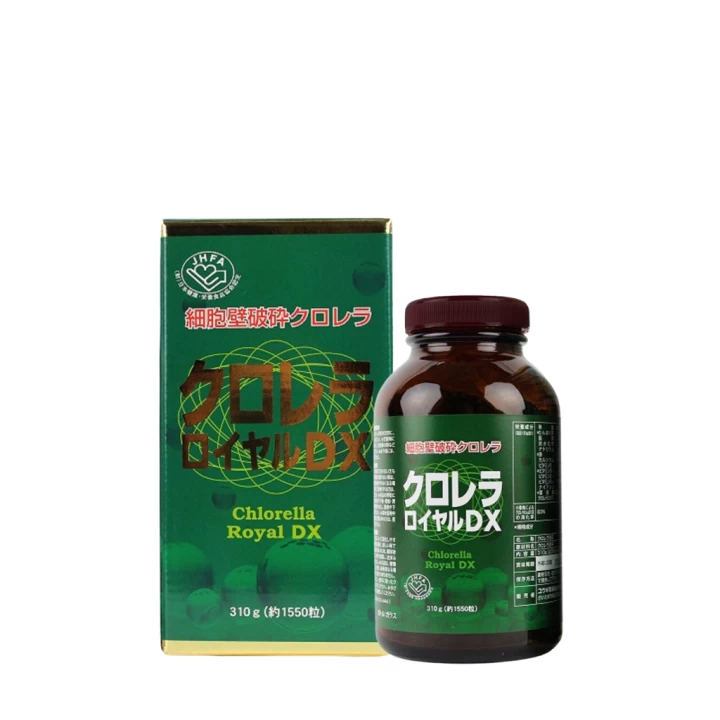 Tảo Lục Chlorella Royal DX Nhật Bản 1550 Viên