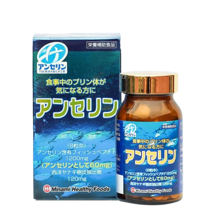 Viên Uống Điều Trị Gout Minami Nhật Bản Lọ 240 Viên