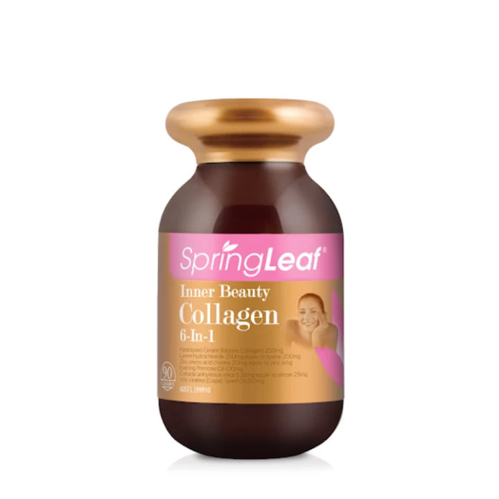 Viên Uống Spring Leaf Collagen 6in1 Hàng Úc