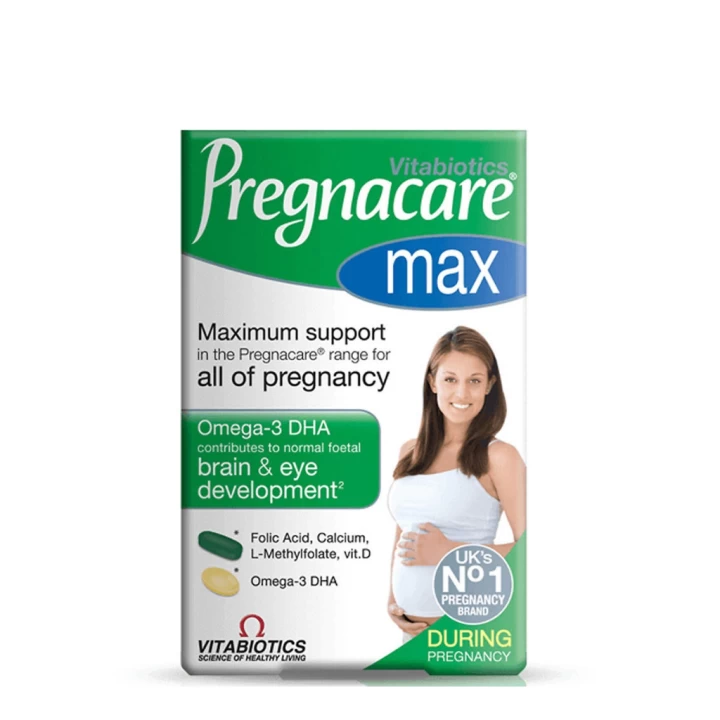 Vitamin Tổng Hợp Cho Bà Bầu Pregnacare Max Hàng Anh Hộp 84 Viên