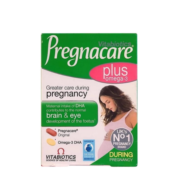 Vitamin Tổng Hợp Cho Bà Bầu Pregnacare Plus Hàng Anh Hộp 56 Viên