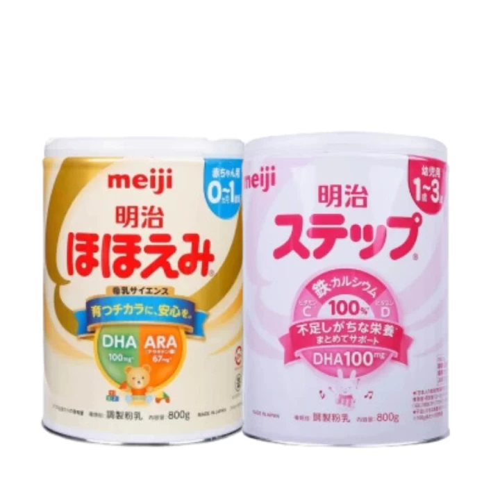 Sữa Cho Bé Meiji Lon Nội Địa Nhật Bản Hộp 800G