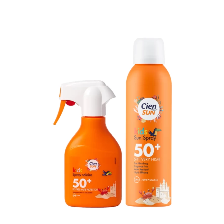 Xịt Chống Nắng Trẻ Em Cien Kids SPF50+ Hàng Đức