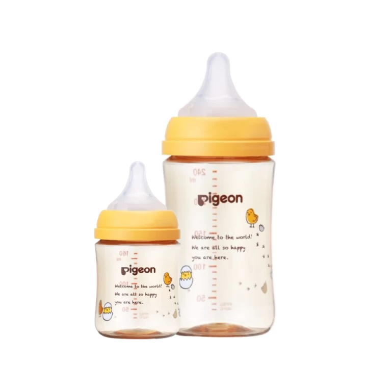 Bình Sữa Cho Bé Pigeon PPSU Plus Thế Hệ 3 Loại 160ML/240ML