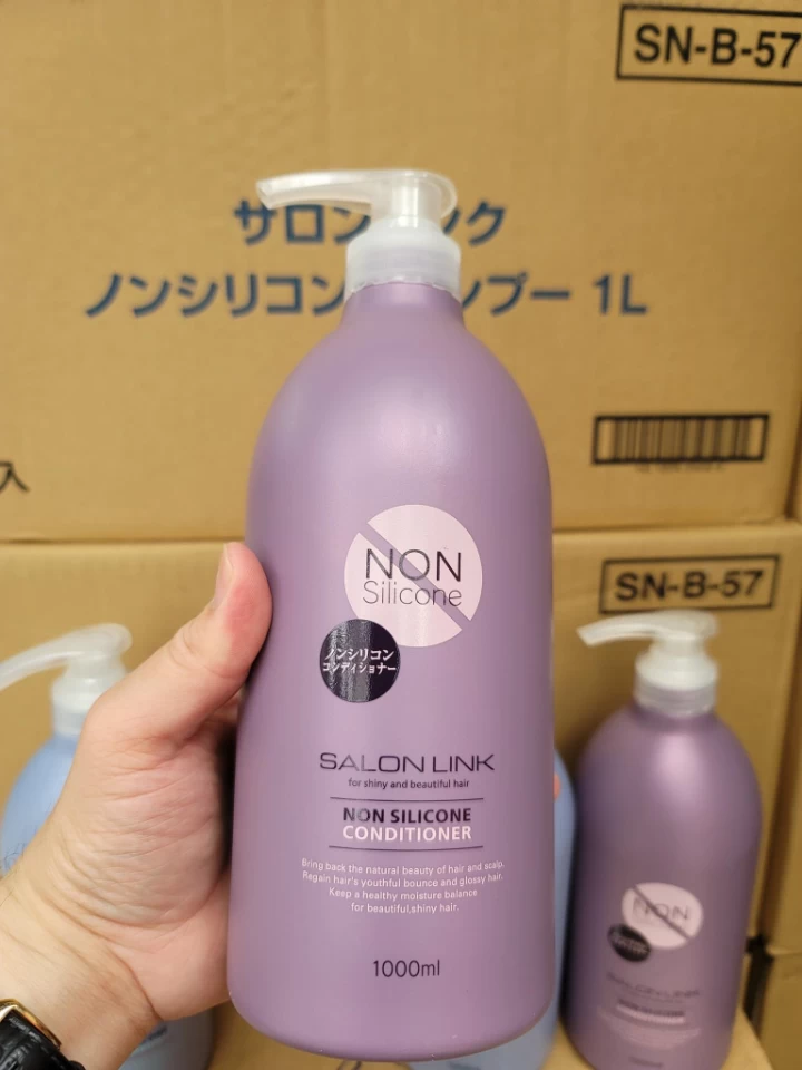 Cặp Dầu Gội Xả Salon Link Non Silicone Nhật Bản 1000ML