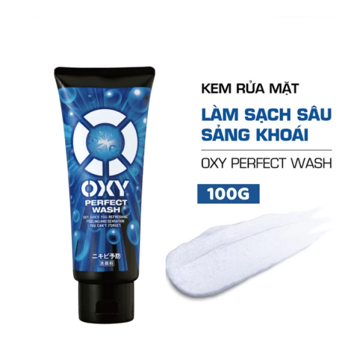 Sữa Rửa Mặt Oxy Nhật Bản 130G