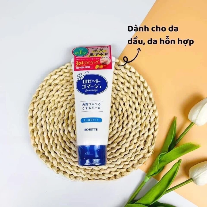 Tẩy Da Chết Rosette Nhật Bản 180G