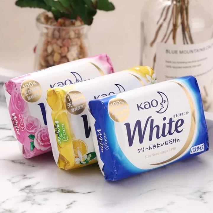 Xà Phòng Tắm Kao White Soap Nhật Bản 130G