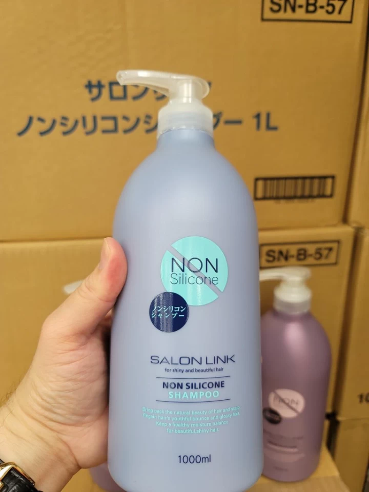 Cặp Dầu Gội Xả Salon Link Non Silicone Nhật Bản 1000ML