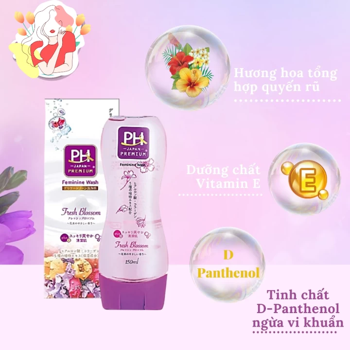 Dung Dịch Vệ Sinh PH Care Nhật Bản 150ML