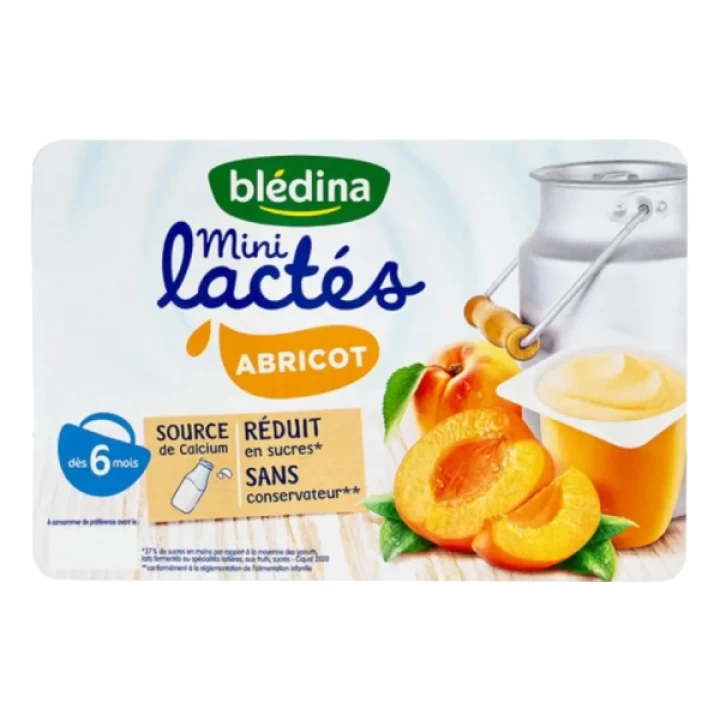 Sữa chua Bledina Mini Lactes Pháp (8 vị)