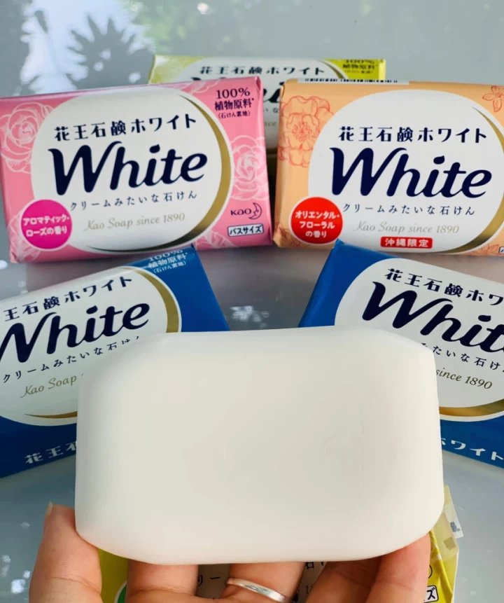 Xà Phòng Tắm Kao White Soap Nhật Bản 130G