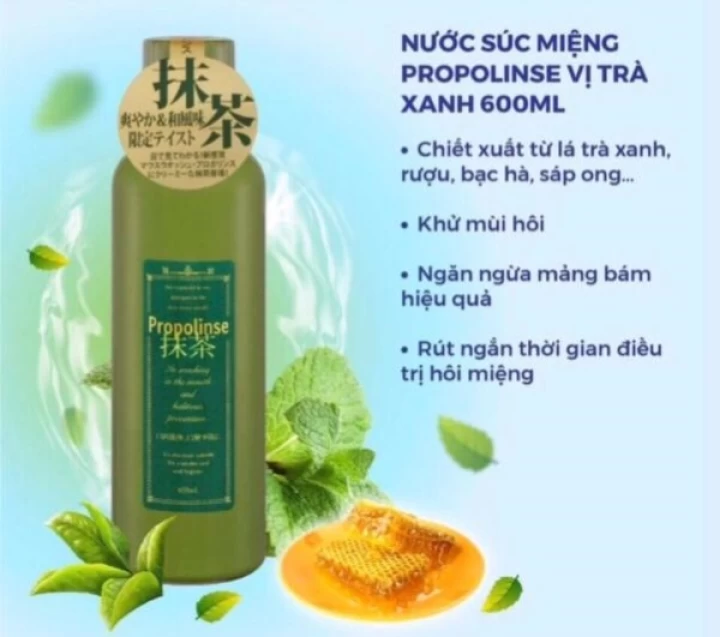 Nước Súc Miệng Propolinse Nhật Bản 600ML