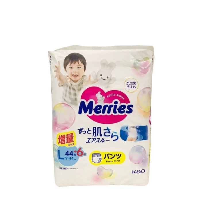 Bỉm Merries Cộng Miếng Nội Địa Nhật Bản Full Size