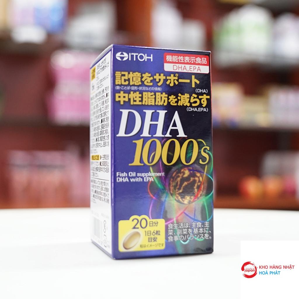 Bổ não DHA 1000s (120 viên) rẻ nhất