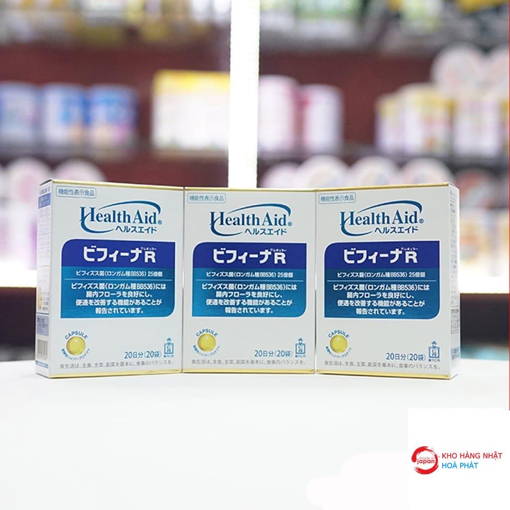 Combo 3 Men tiêu hóa Health Aid 20 ngày (20 gói x 3) rẻ nhất