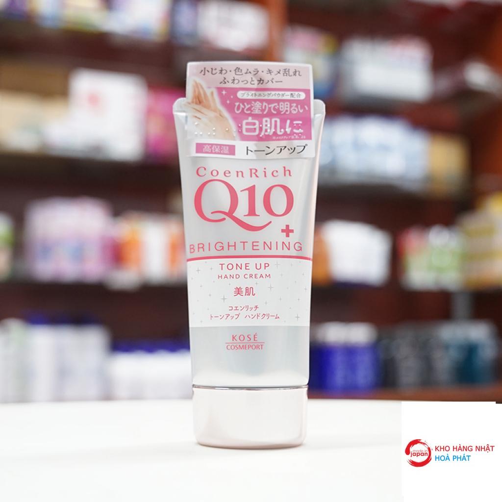 Kem dưỡng tay Q10 Kose 80g Brightening