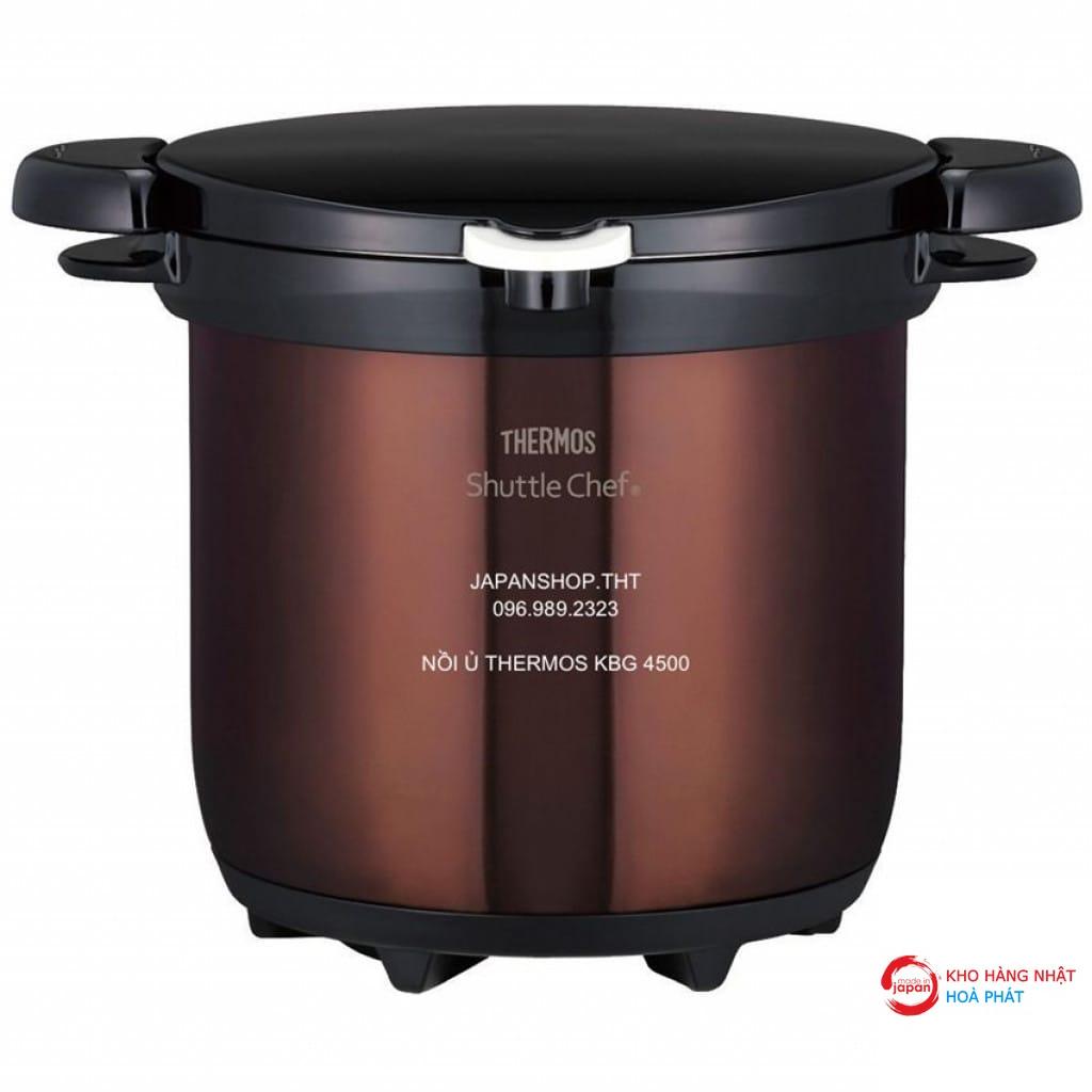 Nồi ủ Thermos 4.5l màu mận chín KBG-4500 (CBW) rẻ nhất