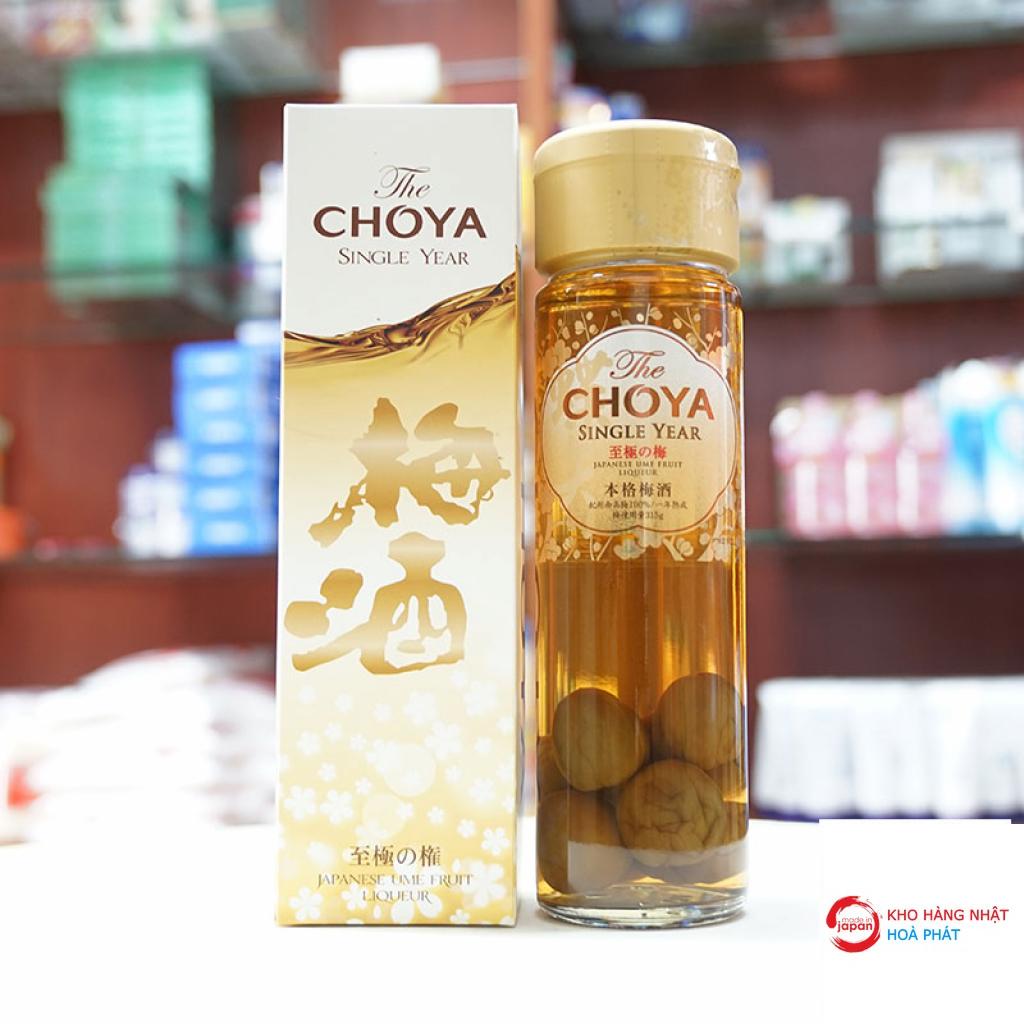 Rượu mơ Choya Single Year 650ml nội địa Nhật (có hộp)