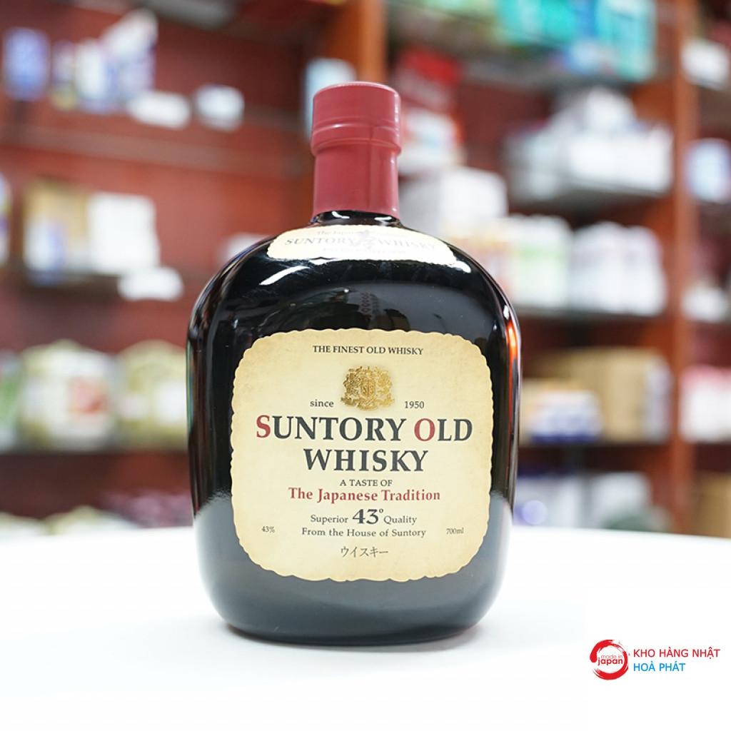 Rượu Suntory OLD Whisky 700ml (không hộp) rẻ nhất