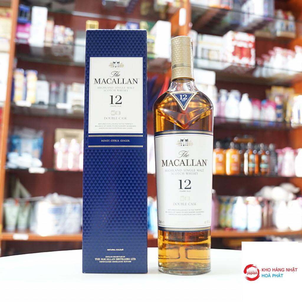 Rượu The Macallan 12 Double Cask 700ml nội địa Nhật