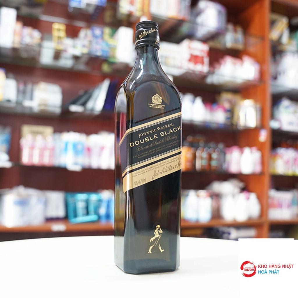 Rượu Whisky Johnnie Walker Double Black 700ml (không vỏ)