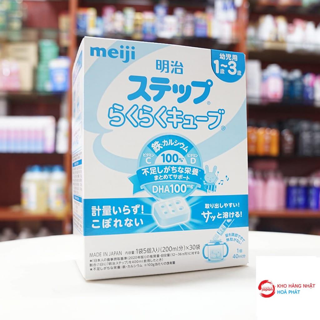 Sữa Meiji thanh số 1-3 (30 thanh) nội địa Nhật giá rẻ nhất