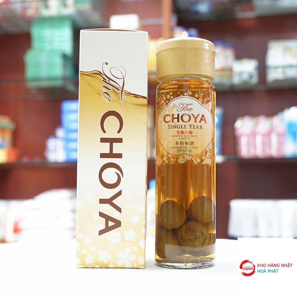 Rượu mơ Choya Single Year 650ml nội địa Nhật (có hộp)