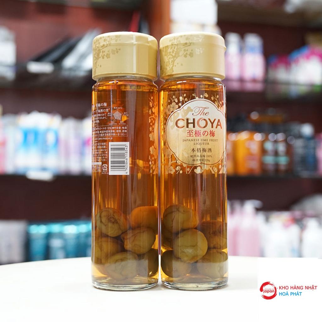 Rượu mơ Choya Single Year Nhật Bản 650ml, mơ vàng