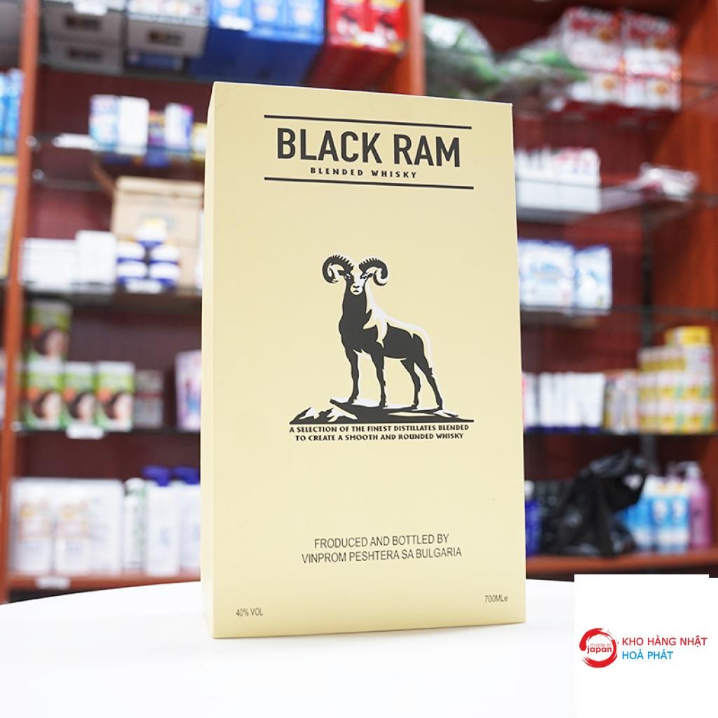 Rượu Whisky Black Ram Premium Blended 700ml (Bulgaria)