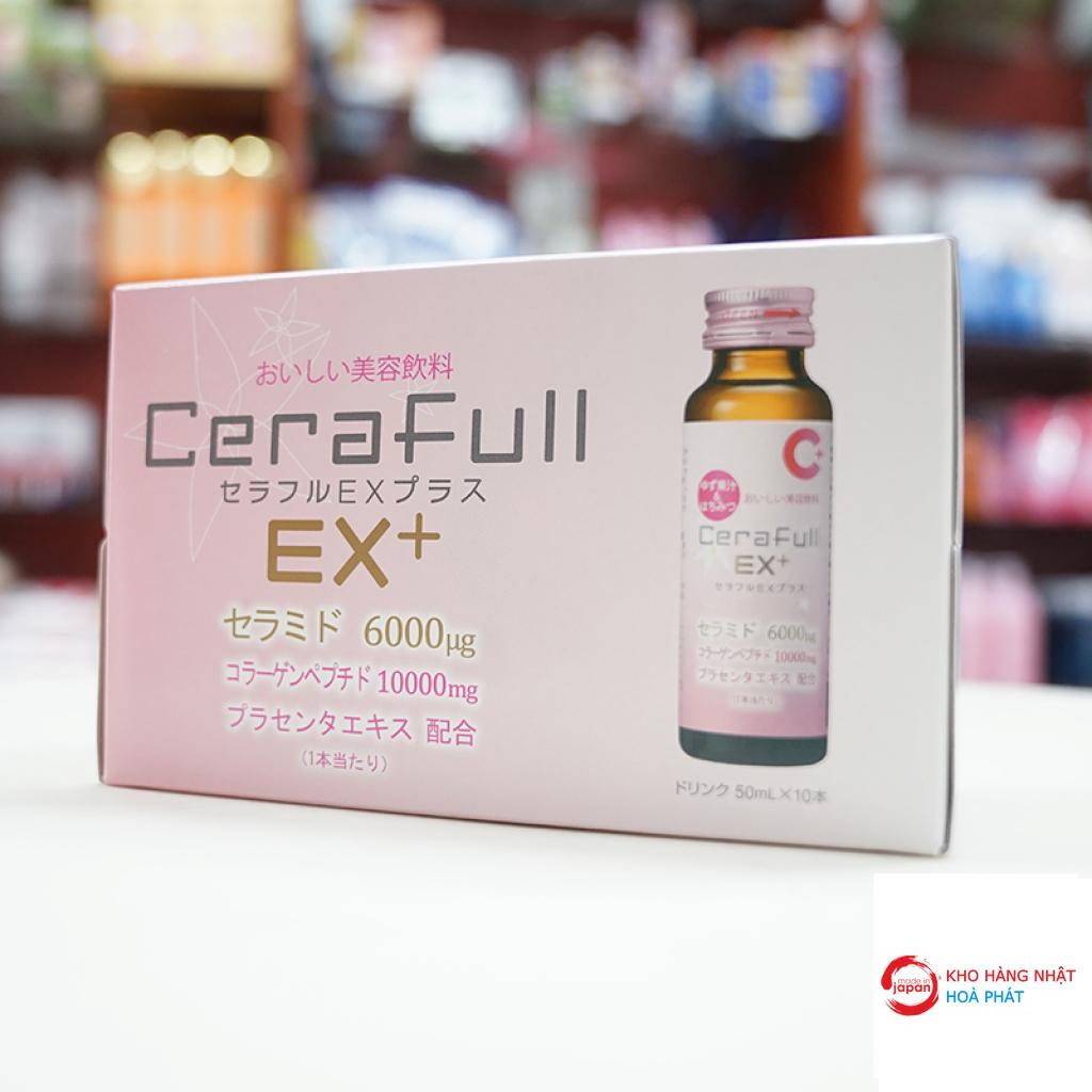 Collagen Cerafull EX+ (50ml x 10) nội địa Nhật