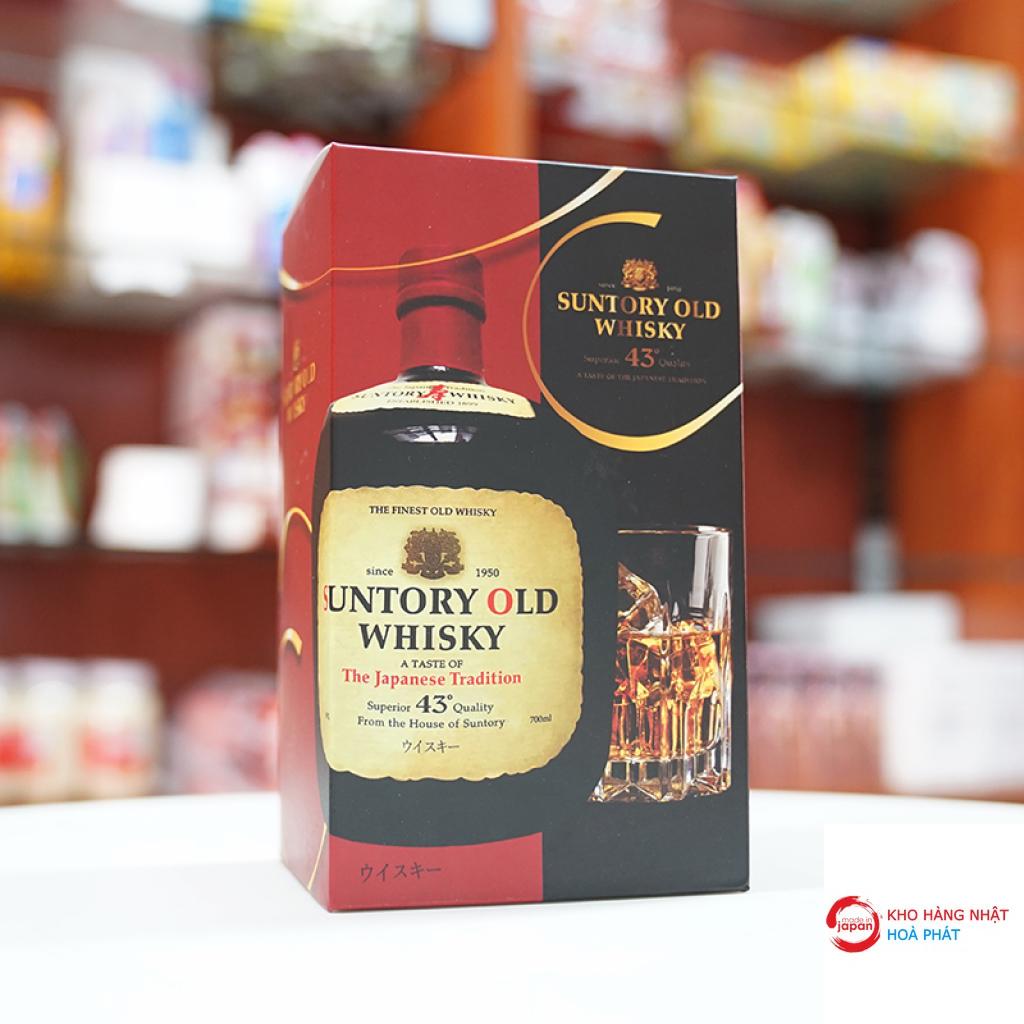 Rượu Suntory OLD Whisky 700ml (có hộp) rẻ nhất