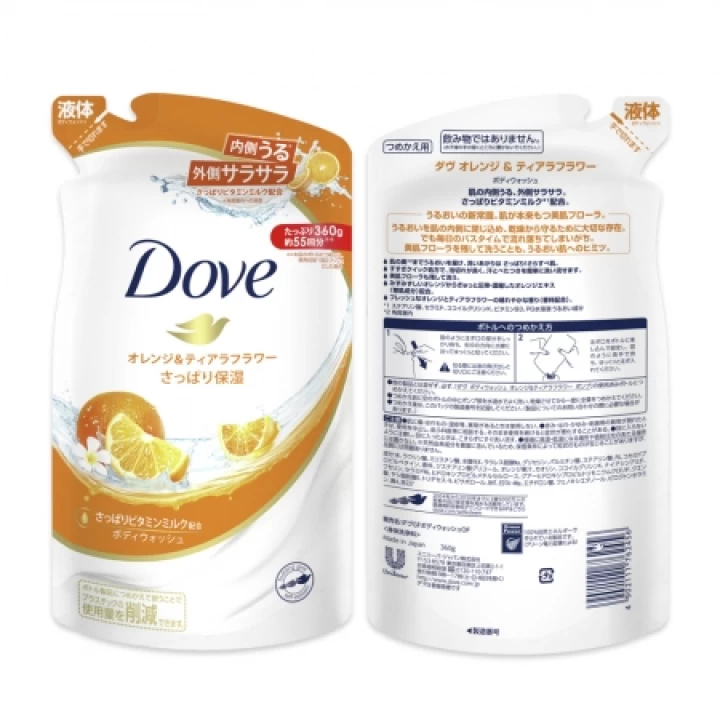 Sữa Tắm Dove Nội Địa Nhật Túi 360G