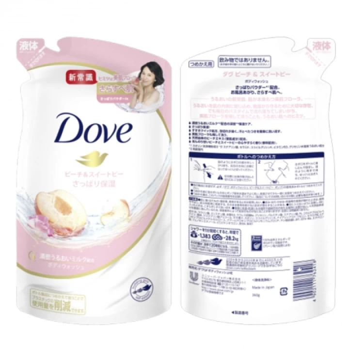 Sữa Tắm Dove Nội Địa Nhật Túi 360G