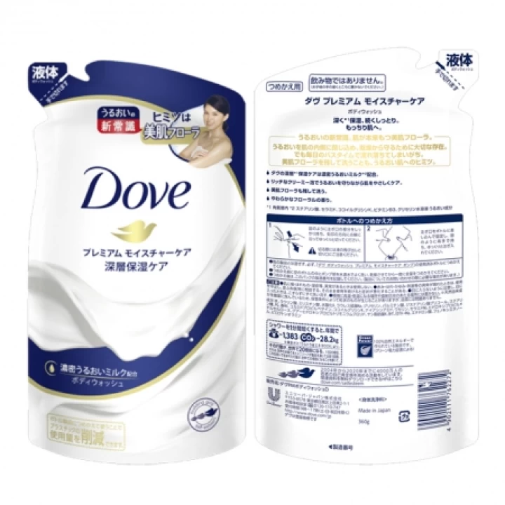 Sữa Tắm Dove Nội Địa Nhật Túi 360G