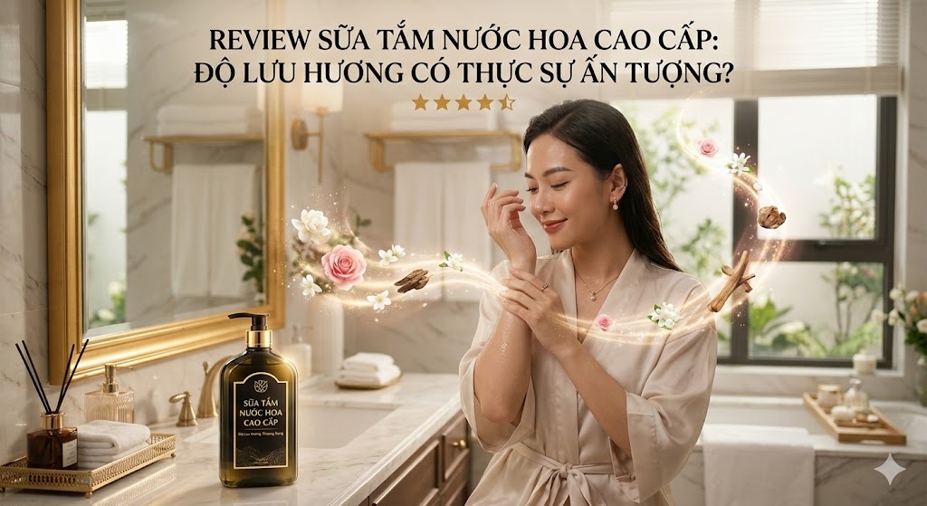 Review Sữa Tắm Nước Hoa Cao Cấp: Độ Lưu Hương Có Thực Sự Ấn Tượng? Review Sữa Tắm Nước Hoa Cao Cấp: Độ Lưu Hương Có Thực Sự Ấn Tượng?