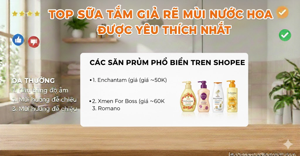 Top Sữa Tắm Giá Rẻ Mùi Nước Hoa Được Yêu Thích Nhất Top Sữa Tắm Giá Rẻ Mùi Nước Hoa Được Yêu Thích Nhất
