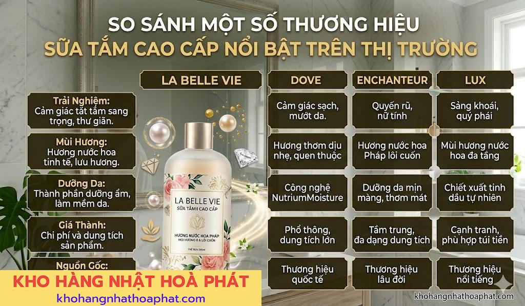 So Sánh Một Số Thương Hiệu Nổi Bật Trên Thị Trường So Sánh Một Số Thương Hiệu Nổi Bật Trên Thị Trường