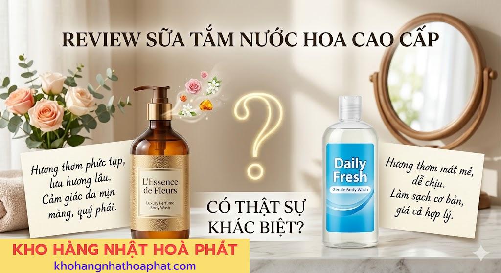 Sữa Tắm Cao Cấp Khác Gì So Với Sữa Tắm Thông Thường? Sữa Tắm Cao Cấp Khác Gì So Với Sữa Tắm Thông Thường?