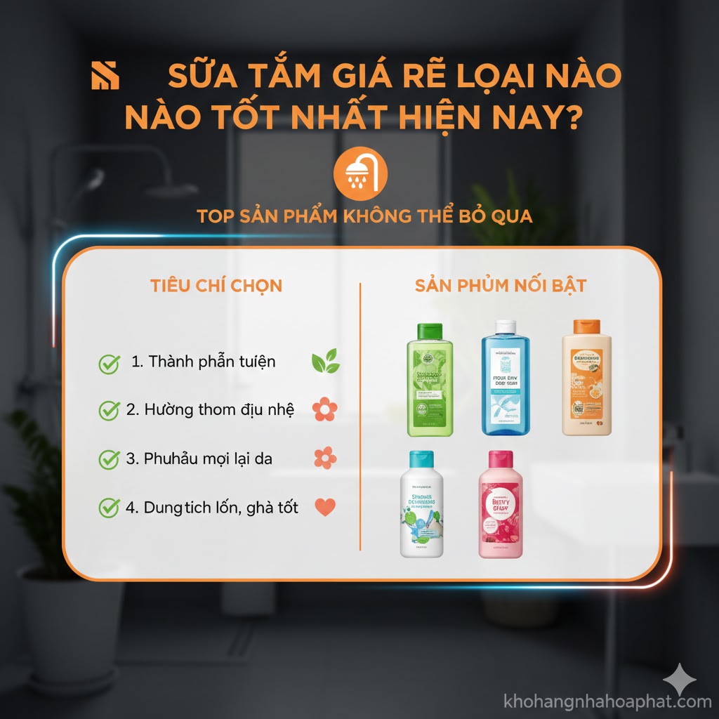 Sữa Tắm Giá Rẻ Loại Nào Tốt Nhất Hiện Nay? Sữa Tắm Giá Rẻ Loại Nào Tốt Nhất Hiện Nay?