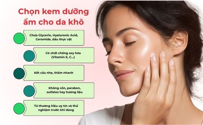 Tiêu Chí Chọn Kem Dưỡng Ẩm Cho Da Khô Tiêu Chí Chọn Kem Dưỡng Ẩm Cho Da Khô